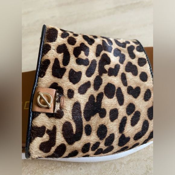 COLE HAAN ZERO GRAND Slip-On Sandal | Ocelot Leather Calf Hair | Size 6 - Picture 10 of 11